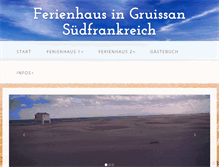 Tablet Screenshot of ferien-haus-gruissan.de